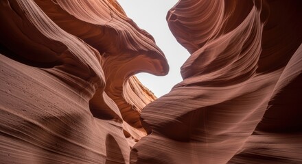 Stunning sandstone formations in canyon capturing natural beauty and erosion patterns