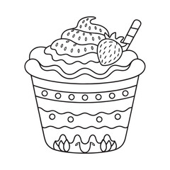 Cute cartoon vector illustration, Create a vector illustration of a friendly, 
Cute and happy domestic having fun with colorful fun drawing illustration vector art design, Adorable Cute Design.