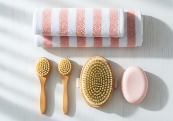 Obraz premium Spa bath accessories for relaxation and self care