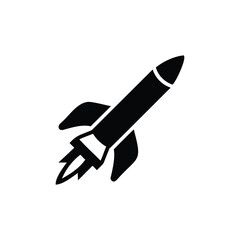 Education Rocket Launch Icon