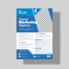 Digital Marketing Agency Flyer Design.
