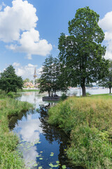 Beautiful landscape view at Mariefred, Sweden