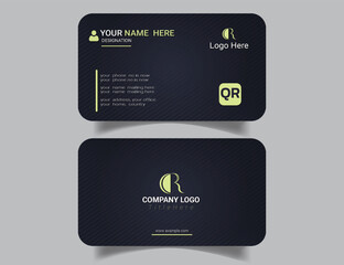 Obraz premium Innovative Business Card Template Design