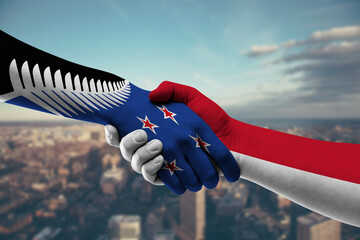 Shaking hands New Zealand and_Monaco