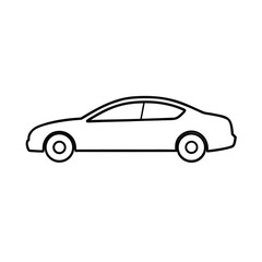 Fototapeta premium vector illustration of a car