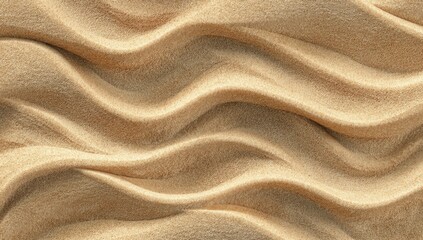 Sand ripples, a smooth texture