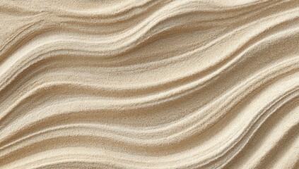 Soft, flowing sand patterns