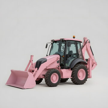 pink tlb scoop on white background