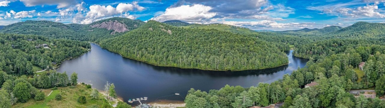 fairfield lake, Sapphire, North Carolina