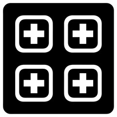 first aid kit icon vector illustration
