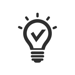 light bulb vector illustration