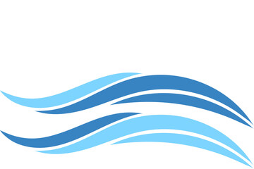 Water waves, sea, ocean, splash, curve river, abstract blue background