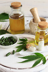 Homöopathische Mittel aus Hanf