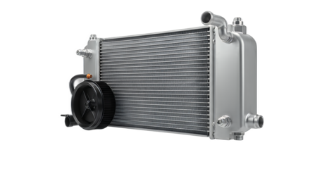 Car air condenser image