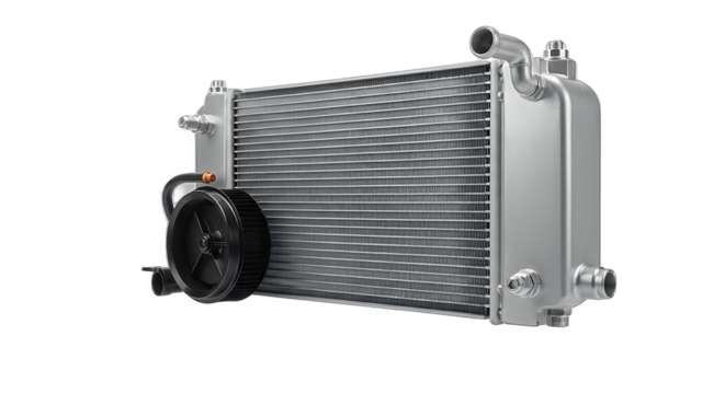 Car air condenser image