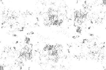 Abstract Neutral Gray Grunge Texture Overlay with Rough Distressed Wall Effect for Vintage and Creative Backgrounds, Transparent Background