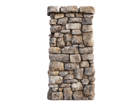 Stone Wall Segment