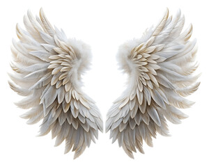 silver wings isolated on white background. PNG Transparent file type with high definition quality And vibrant color grading Available.