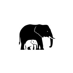 Fototapeta premium elephant vector illustration