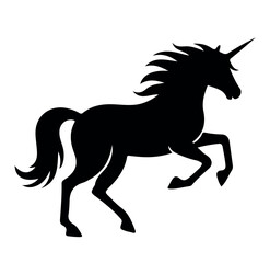 horse silhouette vector