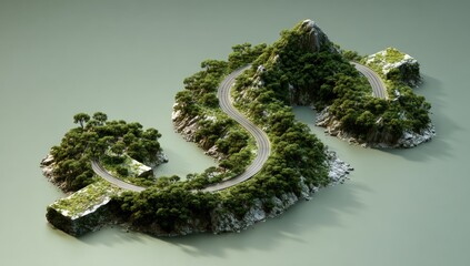 Island dollar sign, nature, money