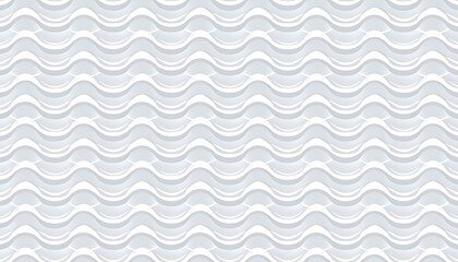 A repeating pattern of wavy lines, creating a textured and dynamic visual effect with light and shadow.