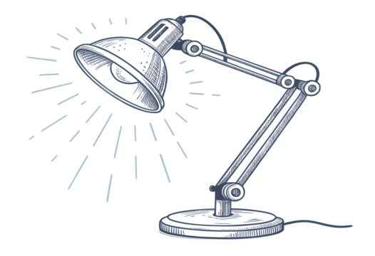 illustration of a light bulb isolated on white background. PNG Transparent file type with high definition quality And vibrant color grading Available.