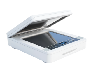 Open Flatbed Scanner