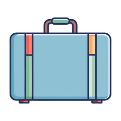 Suitcase Vector Illustration