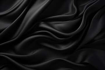 Fototapeta premium dark black cloth background