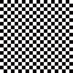 Fototapeta premium Monochrome Seamless Geometric Pattern - Checkered