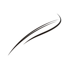 Minimalist Delicate Brush Stroke