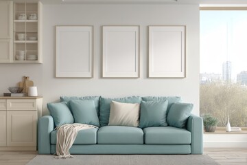 Light and airy modern living room