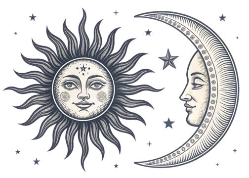 zodiac sign pisces isolated on white background. PNG Transparent file type with high definition quality And vibrant color grading Available. - Powered by Adobe