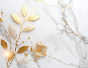 Botanical Gold Luxe Banner