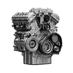 Engine block heavy duty power strength