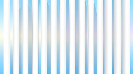 Obraz premium Light blue and white vertical striped pattern.