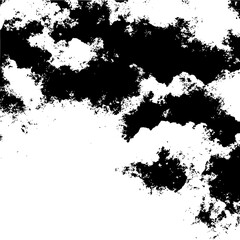 Obraz premium Abstract black and white grunge texture background for design element and overlay effect one hundred