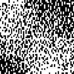 Fototapeta premium Abstract pixel art black and white digital design modern graphic pattern background for creative projects