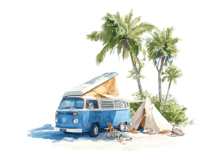 Colorful beach bucket children fun