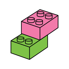 Telesketch lineal color line icon with white background vector stock illustration