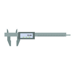 Hand Drawn Caliper Measurement Tool Vector