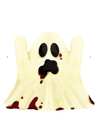 scary halloween ghost