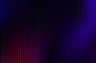 Abstract vertical lines of purple and dark blue light create a futuristic digital background with a subtle glow
