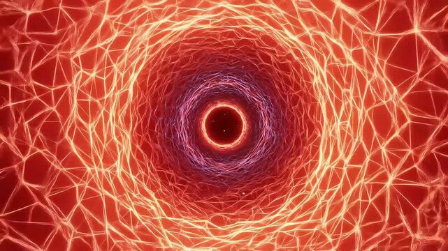 Red circle abstract background design