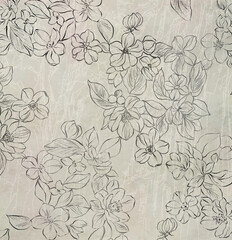 Artistic Floral Patterned Decorative Paper Collection