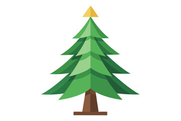 green christmas tree