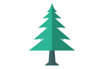 green christmas tree