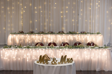 Wedding details invites and flowers