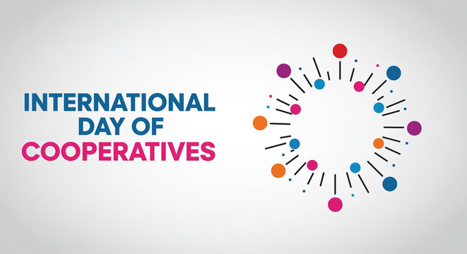 International Day of Cooperatives Colorful Circular Design colla